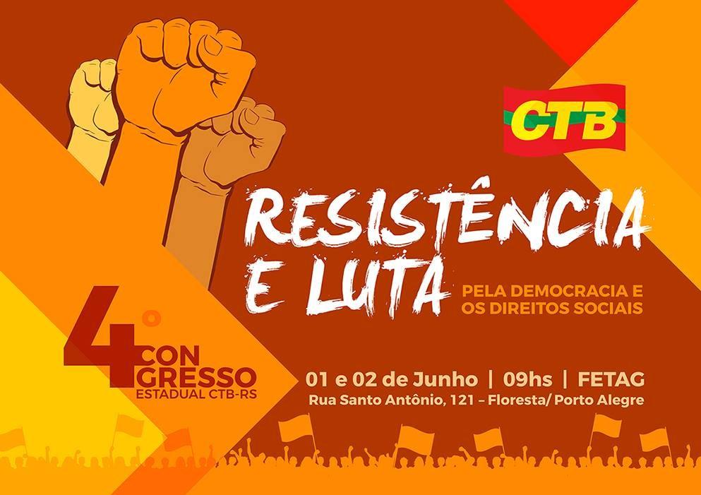 CTB-RS realiza o maior congresso da história da entidade