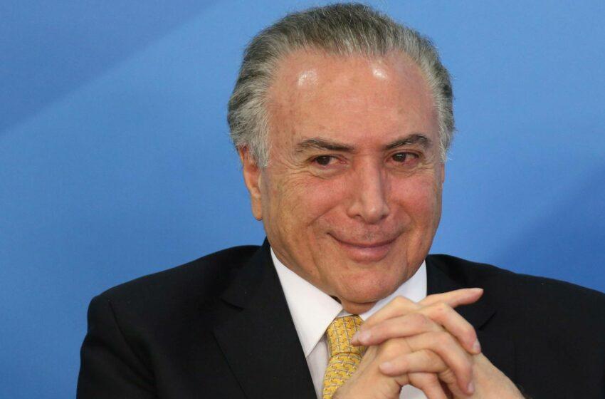  Temer tropeça de novo em denúncia por corrupção e inquérito por lavagem de dinheiro