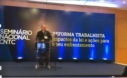  Seminário Nacional da CNTC:  Sindicomerciários Caxias tem representantes no debate sobre a reforma trabalhista