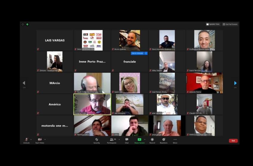  Centrais Sindicais solicitam aos deputados estaduais votação imediata do PL35/2020 que corrige valores do Mínimo Regional