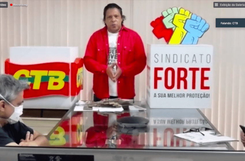  Adilson Araújo: O movimento sindical precisa construir um grande levante em defesa dos direitos