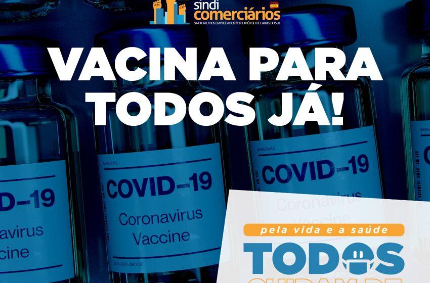  VACINA PARA TODOS JÁ!