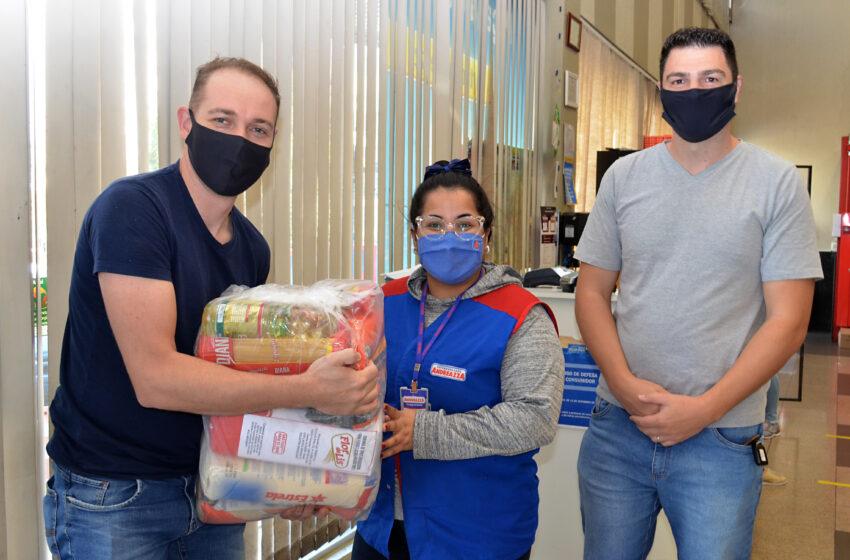  #TAMOJUNTO: COMERCIÁRIOS SORTEADOS RECEBEM AS CESTAS BÁSICAS