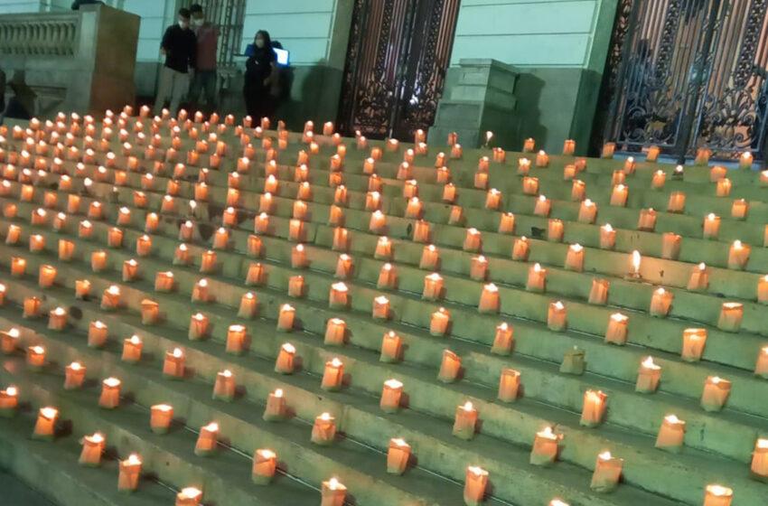  Ato ecumênico no Rio faz tributo aos 500 mil mortos da pandemia; velas também em São Paulo