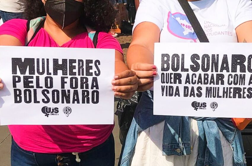  Mulheres se mobilizam para a luta contra a ‘política de morte’ de Bolsonaro