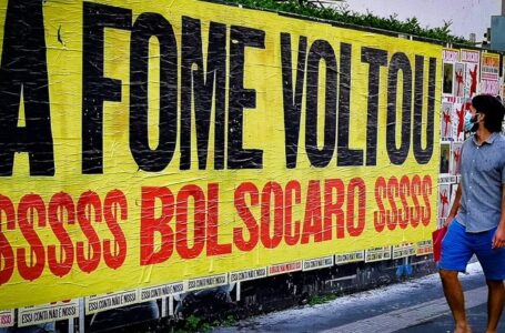 A fome voltou. Bolsonaro agride o bolso e a dignidade dos brasileiros