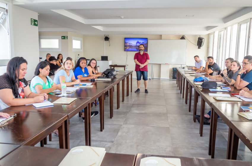  Novos diretores do Sindicomerciários Caxias participam de curso de formação sindical