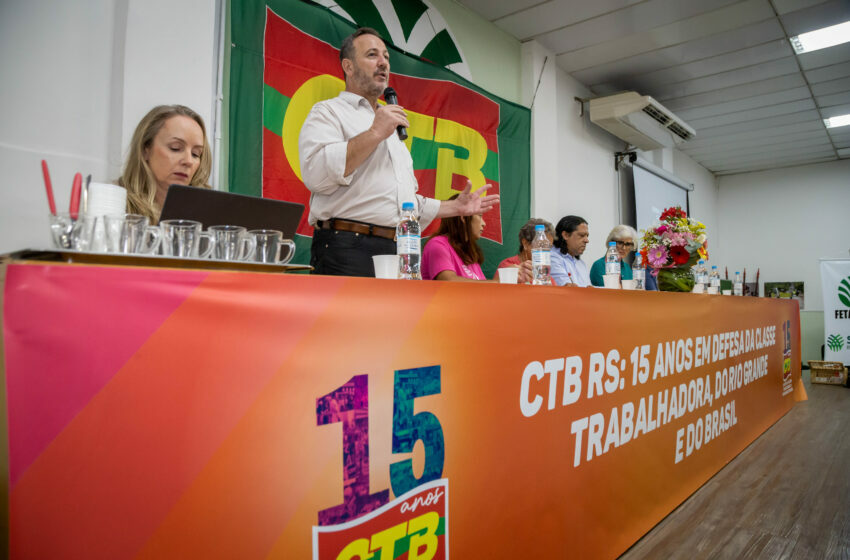  CTB RS inicia celebração dos 15 anos debatendo as lutas das mulheres na sociedade