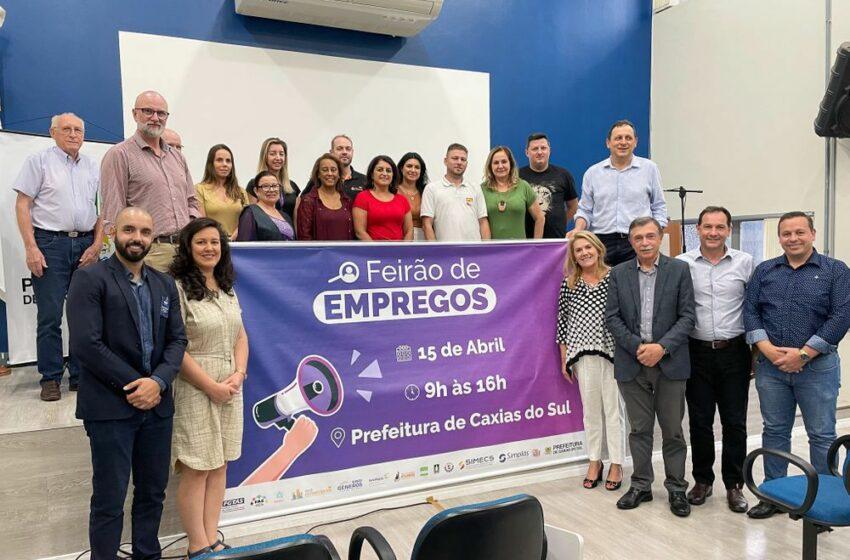  Sindicomerciários participa do lançamento do 1º Feirão de Empregos