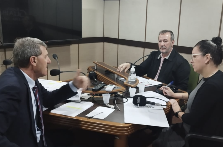  Guiomar Vidor participa de debate na rádio Guaíba sobre salário mínimo regional