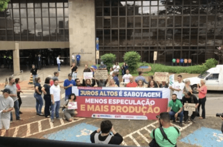 Centrais sindicais realizarão ato público pela redução da taxa selic no dia 20