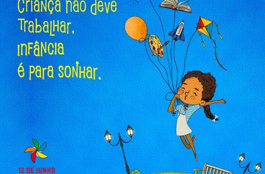  Campanha nacional convoca a sociedade a lutar contra o trabalho infantil