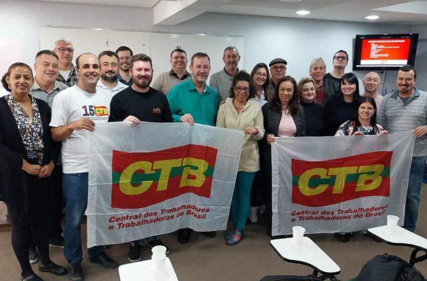  Direção plena da CTB RS reúne-se em Porto Alegre e define lutas prioritárias para junho