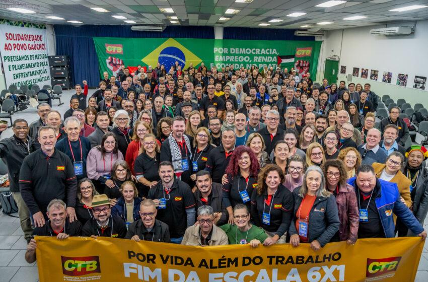 CTB RS encerra 6º Congresso Estadual com eleição de Rodrigo Callais na presidência