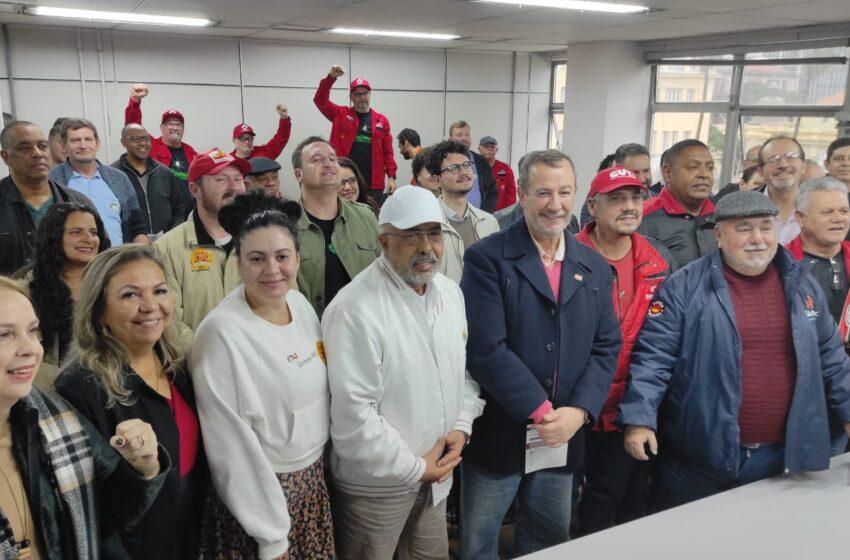 CTB-RS participa de importante debate com o senador Paulo Paim sobre os desafios do mundo do trabalho