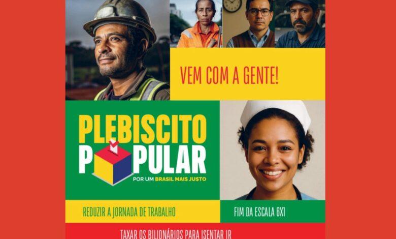 Movimento Sindical realiza plenária de lançamento do plebiscito popular