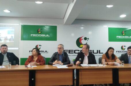 FECOSUL promove Encontro Estadual para enfrentar a precarização das relações de trabalho no comércio e serviços