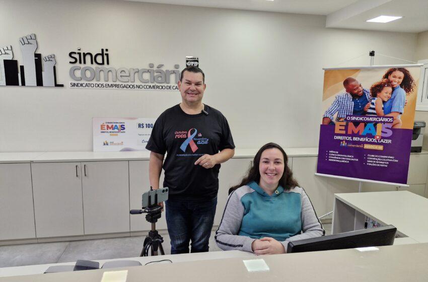SINDICOMERCIÁRIOS REALIZA 17º SORTEIO DA CAMPANHA DE SÓCIOS