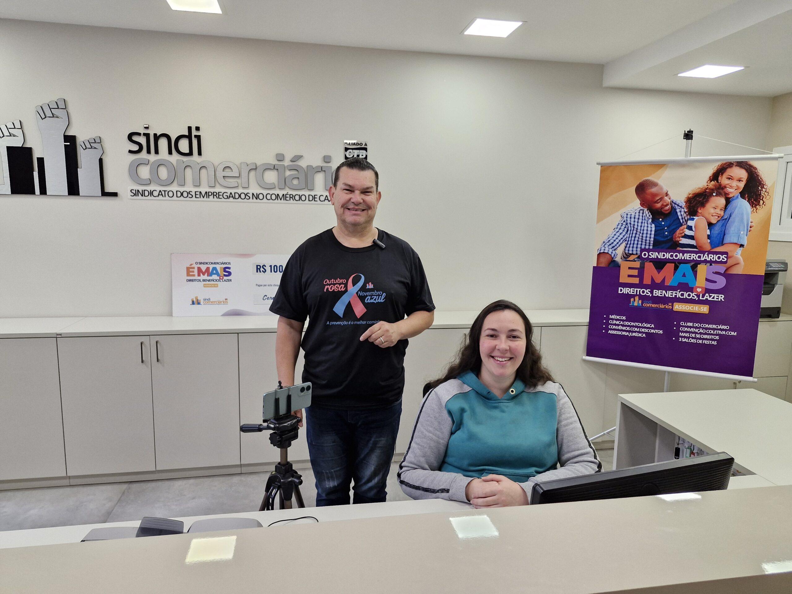 SINDICOMERCIÁRIOS REALIZA 17º SORTEIO DA CAMPANHA DE SÓCIOS
