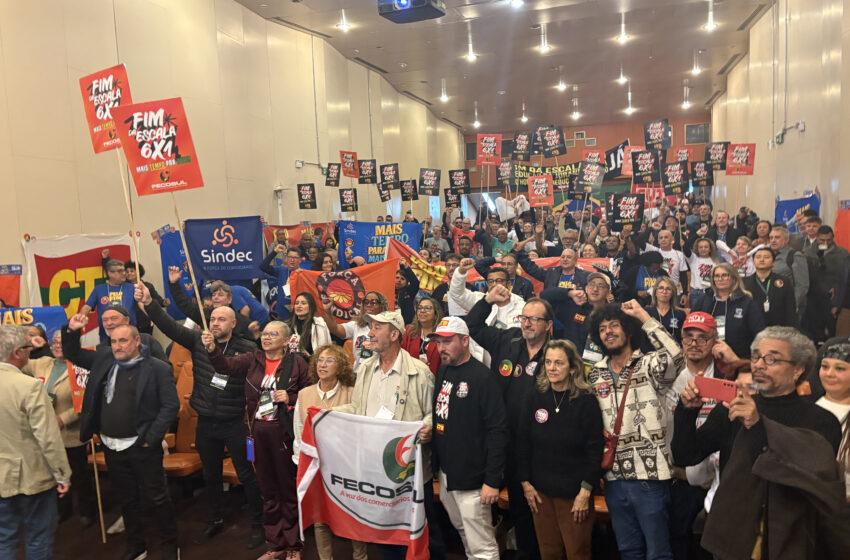  Sindicomerciários Caxias participa da audiência pública em Porto Alegre debate o fim da escala 6×1 e a redução da jornada de trabalho