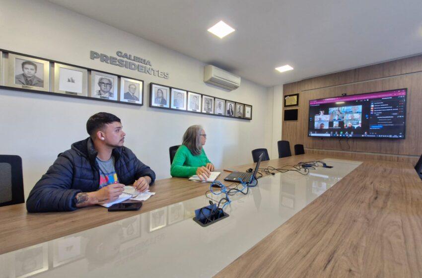  SINDICOMERCIÁRIOS CAXIAS PARTICIPA DE REUNIÃO DA FECOSUL PARA ANALISAR DENÚNCIAS FEITAS POR TRABALHADORES DAS LOJAS COLOMBO